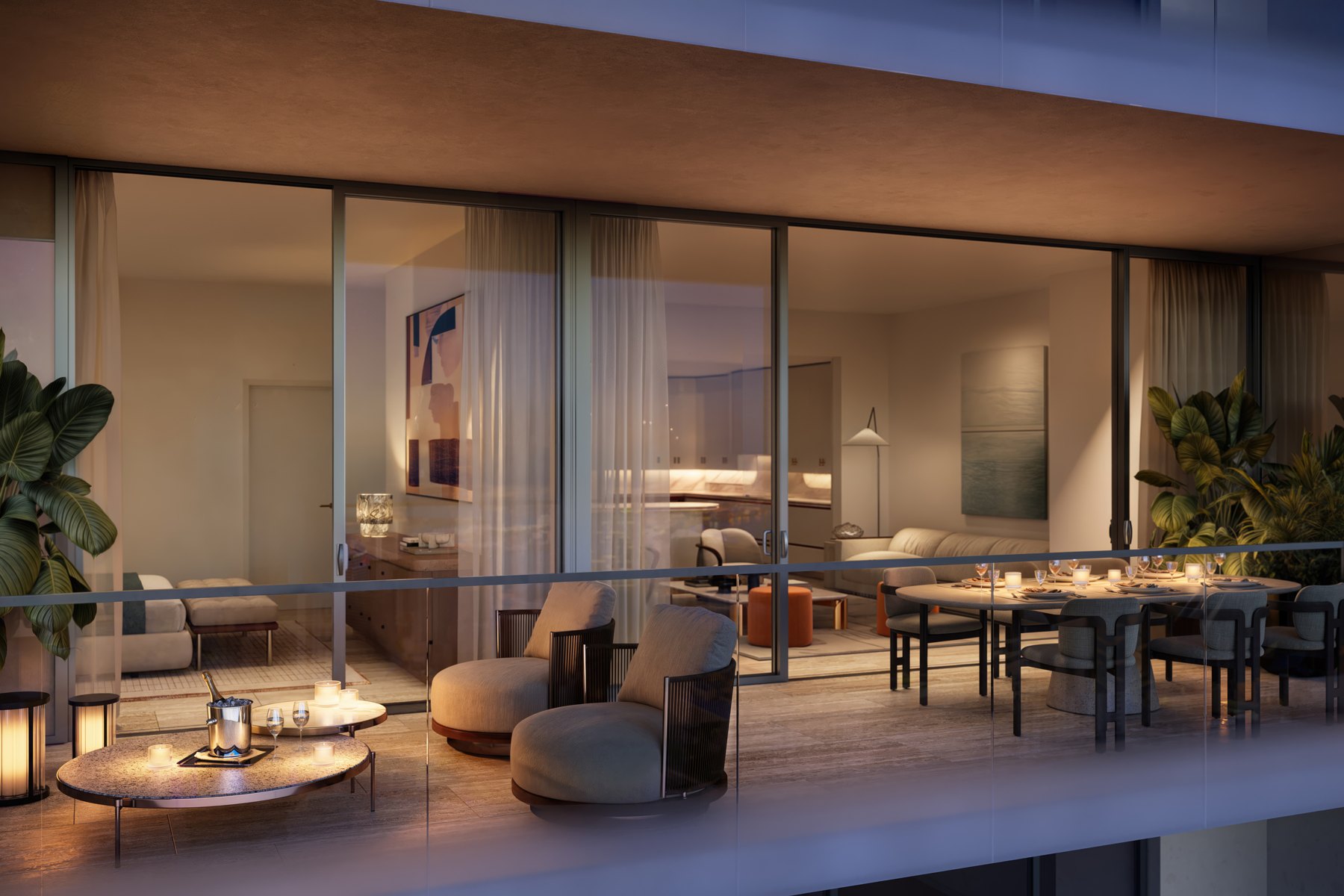 Illustrative residence interior